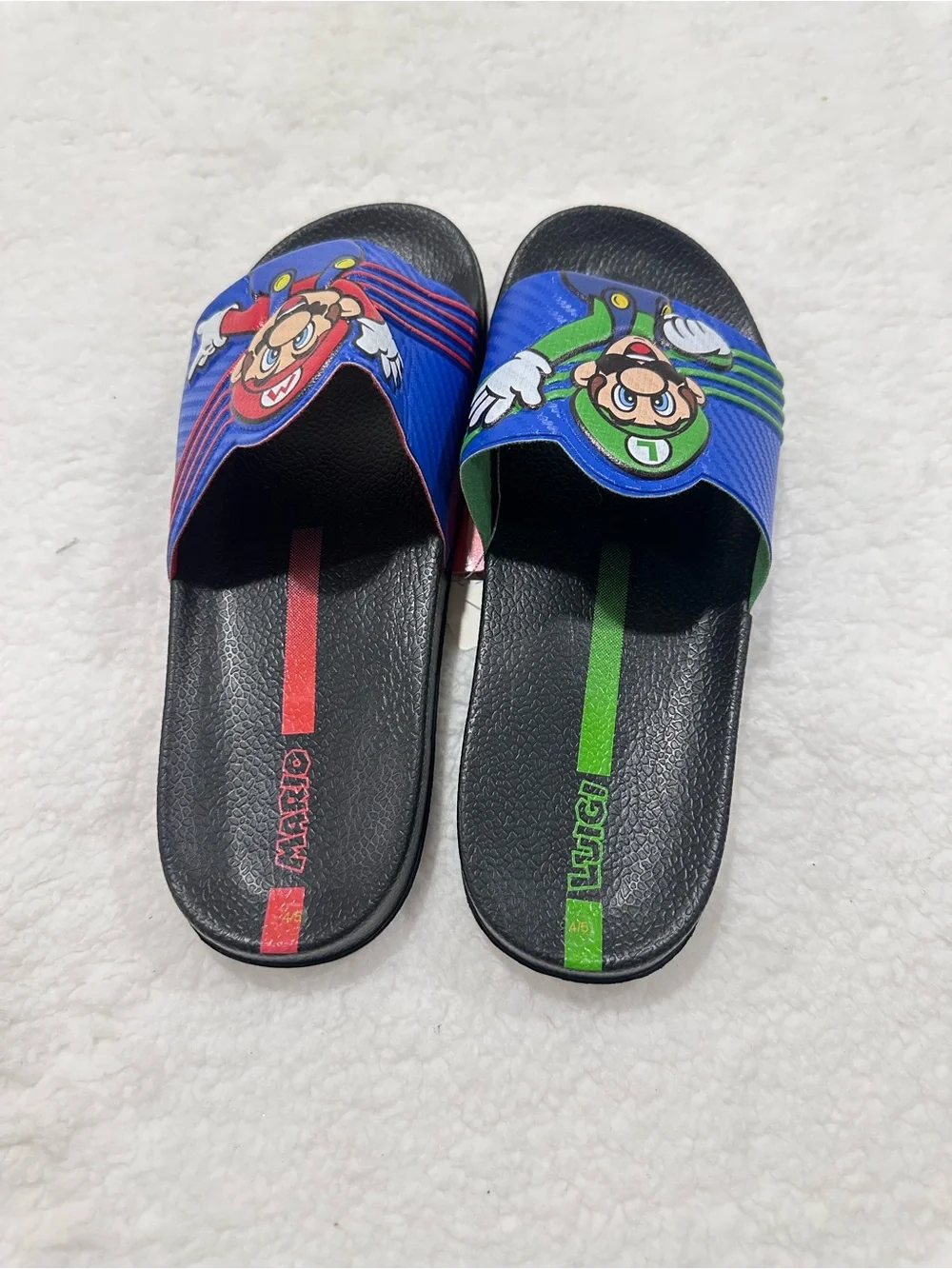 Kids Super Mario Slide Sandals
